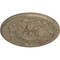 Ekena Millwork Legacy Acanthus Ceiling Medallion (Canopies up to 3 1/2"), 12 3/4"OD x 7/8"P, Gobi Desert Crackle CM12LEGDC - alternate 5